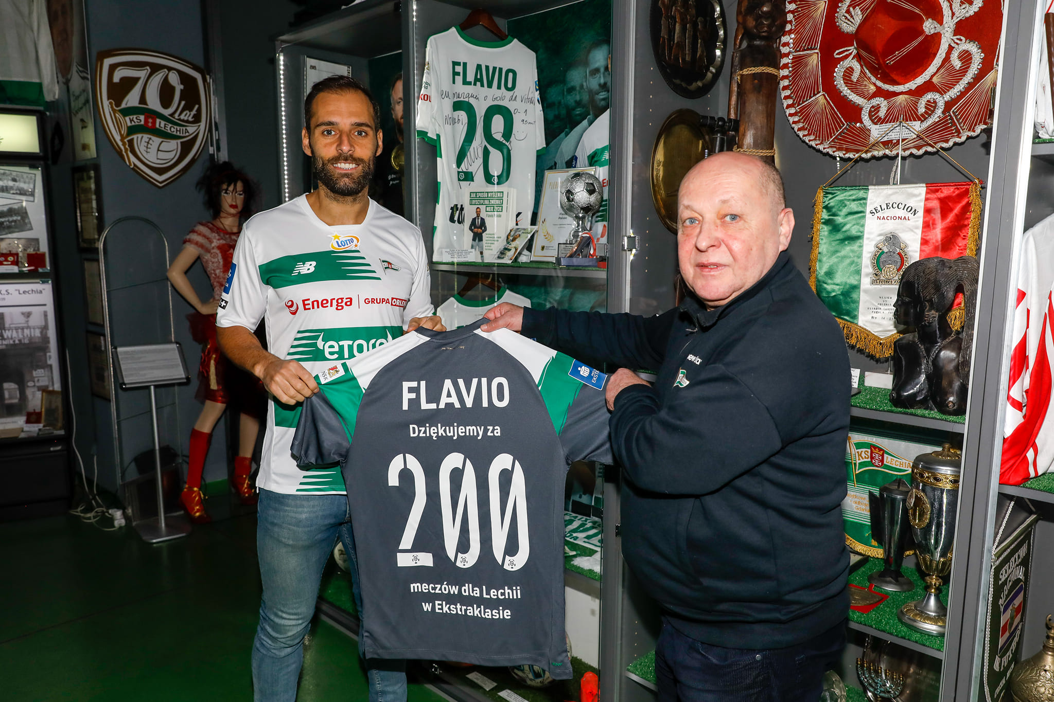 Flavio Paixao 200 meczów w ekstraklasie