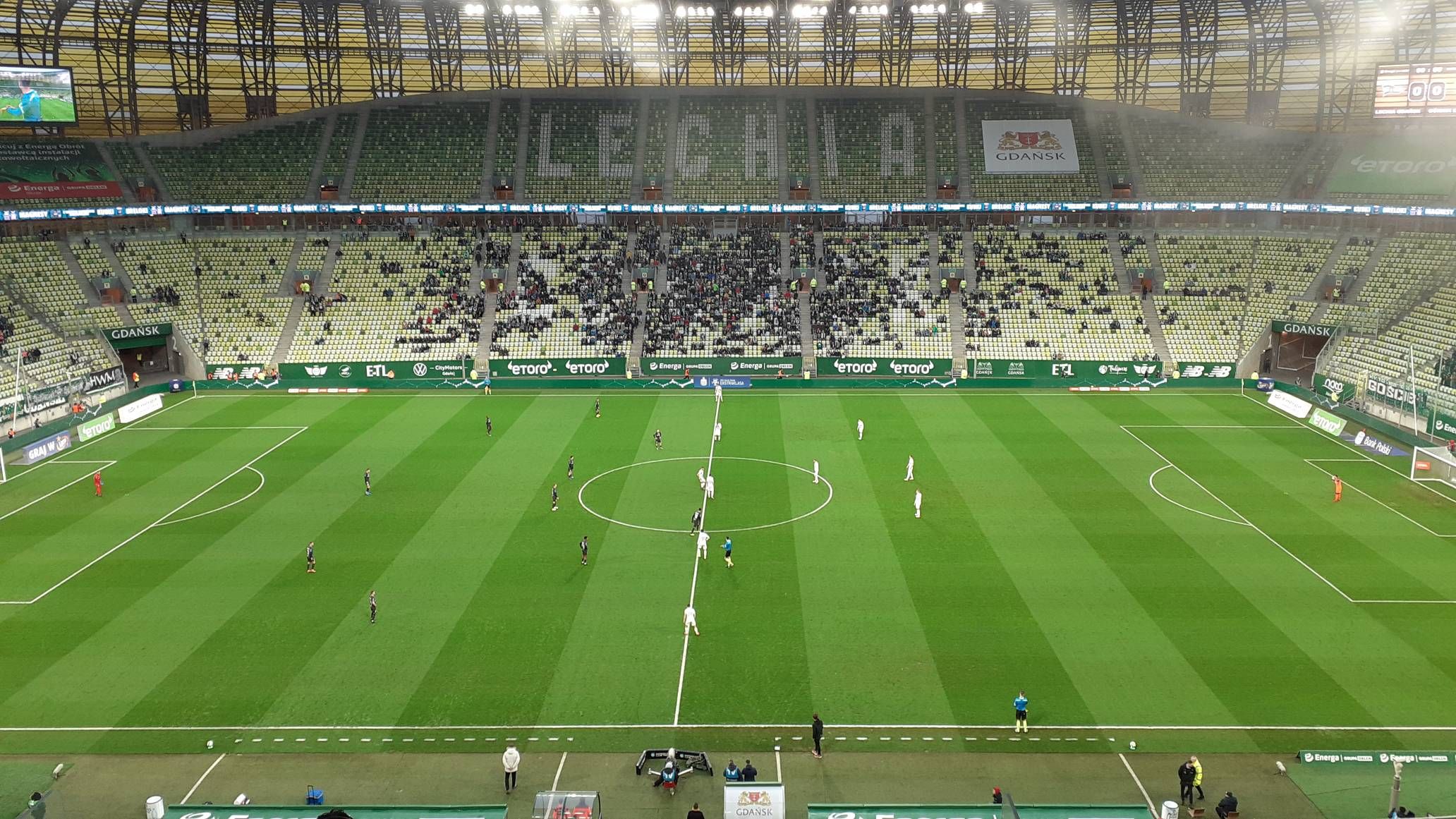 Lechia - Górnik Łęczna, trybuny