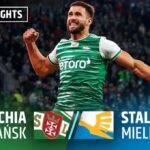 Lechia – Stal Mielec 1:0. Skrót meczu 15. kolejki