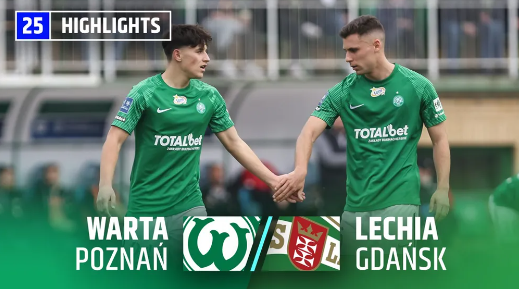 Warta - Lechia | 25. kolejka | Skrót